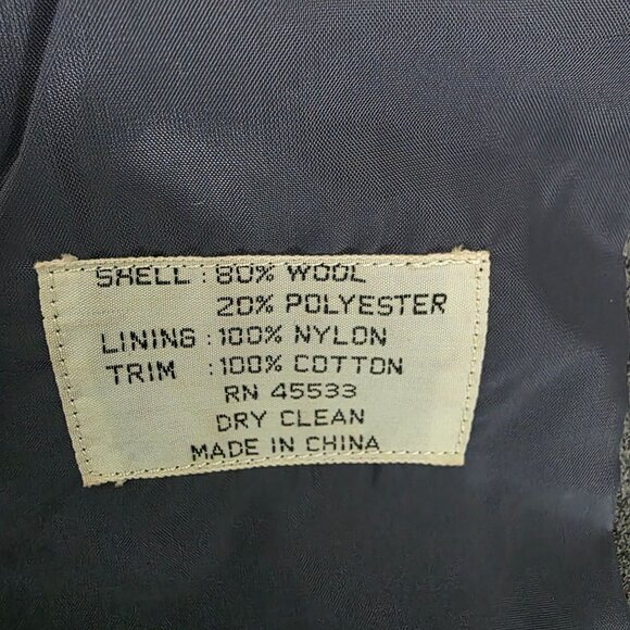 Donnybrook Womens Wool Blend Blazer Jacket Size 11/12 Gray - Picture 5 of 14